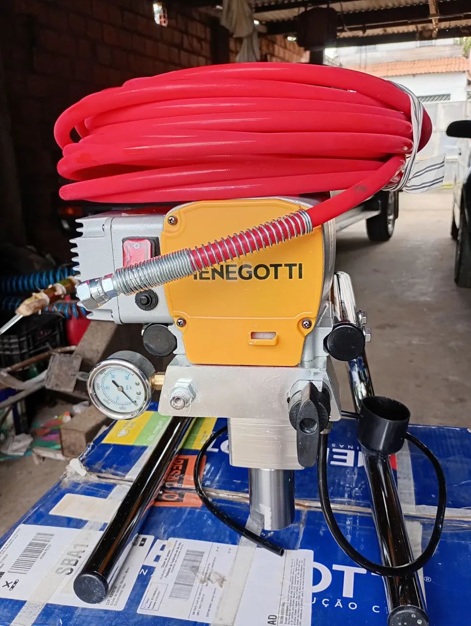 Máquina de Pintura Airless MMA 900 Menegotti - Foto 3