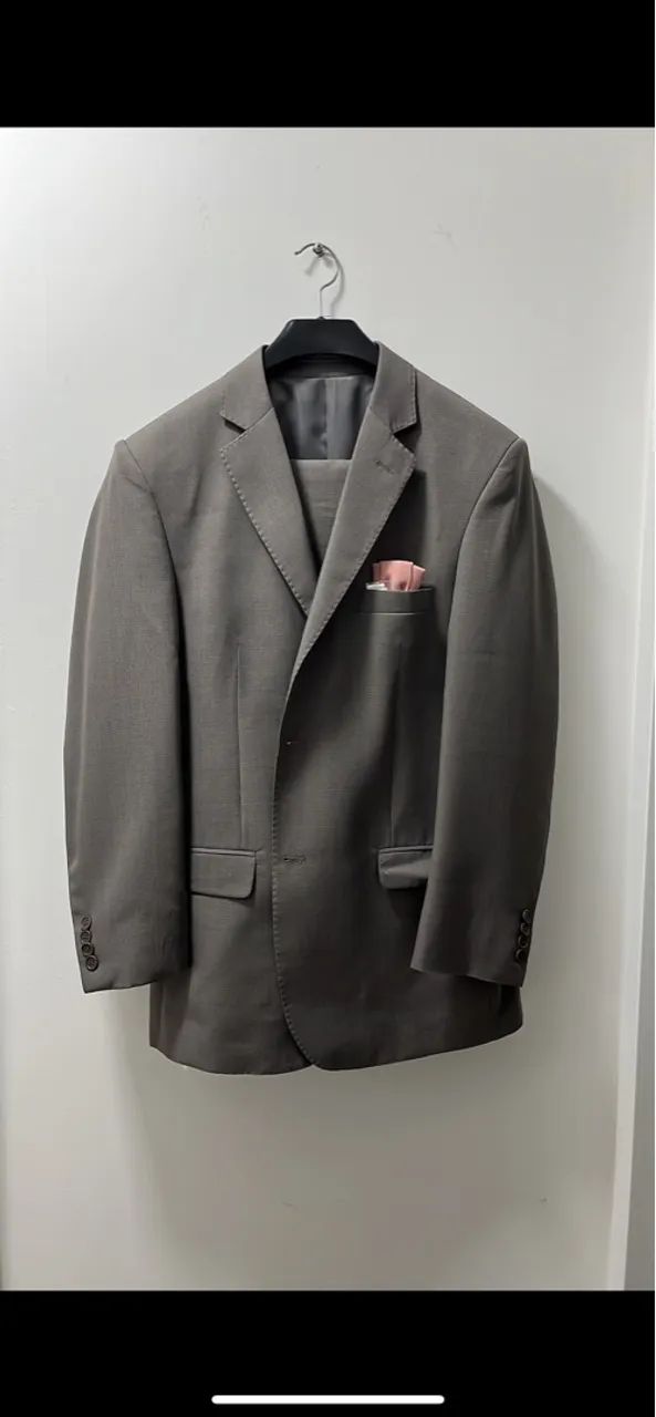 Terno Masculino Cinza