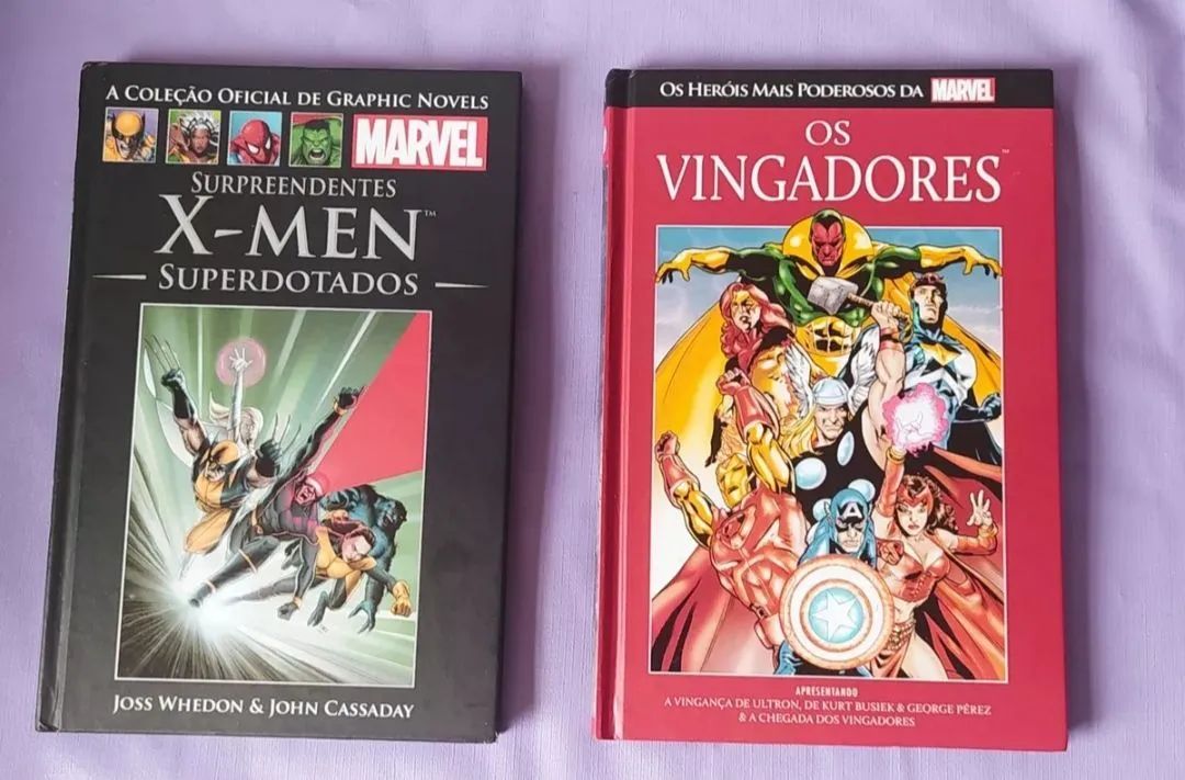 HQs Marvel: X-Men Superdotados e Os Vingadores - São 2 HQ por R