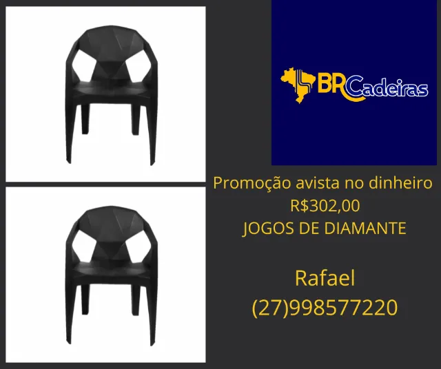 Mesa e 4 cadeiras de plastico