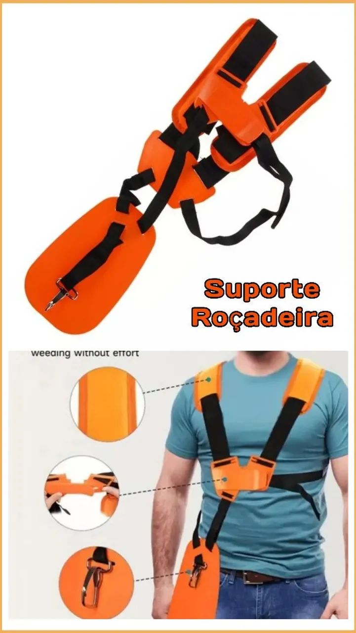 SUPORTE PARA ROÇADEIRA A GASOLINA (PADRÃO UNIVERSAL) - Foto 3