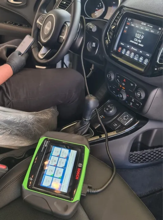 KTS 250 da Bosch scanner para flex e diesel leve