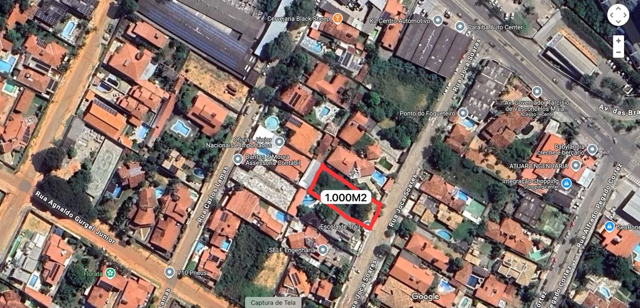 Vendo terreno 1.000m2 - candelária