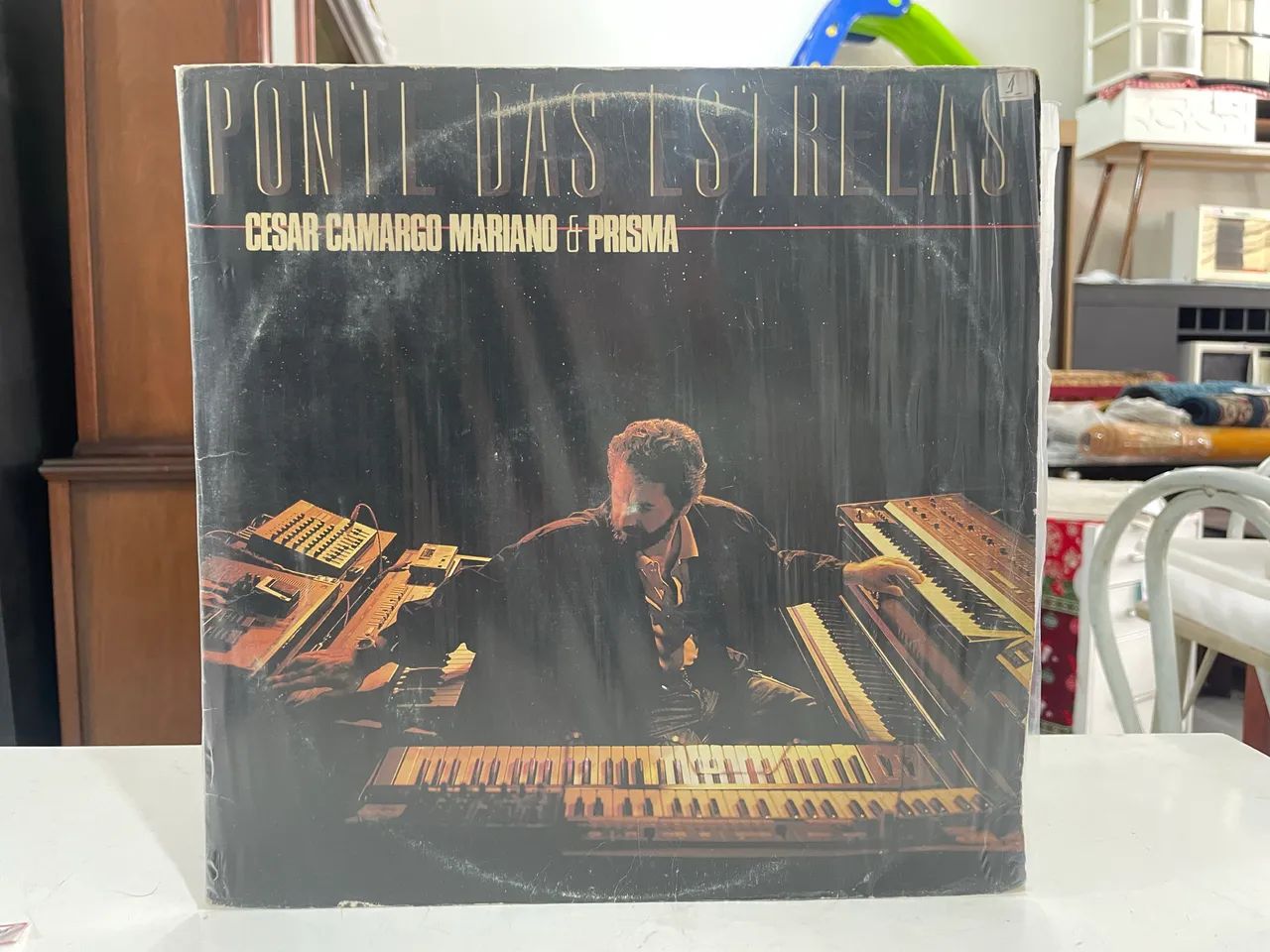 Disco de Vinil César Camargo Mariano e Prisma Ponte Das Estrelas 