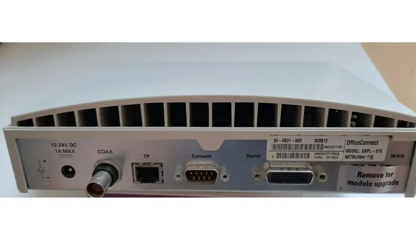 Modem 3 Com Office Connect Espl 610 Netbuilder 112 - Usado - Foto 4