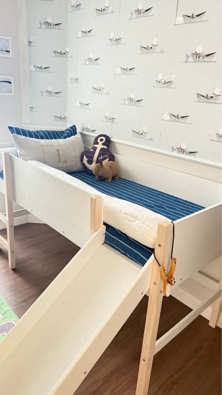 Cama Infantil com Escorregador
