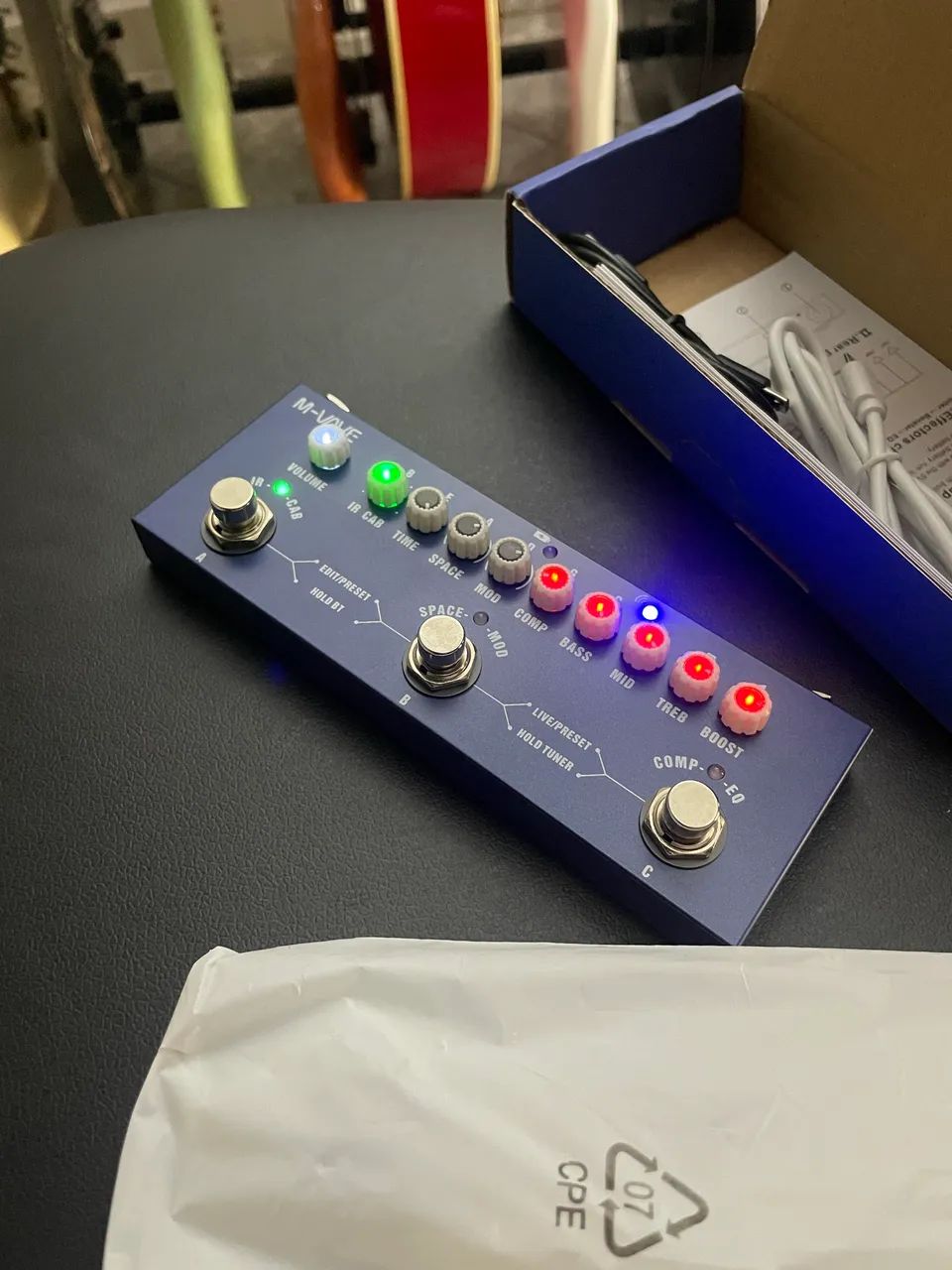 Pedaleira M-Vave Bass