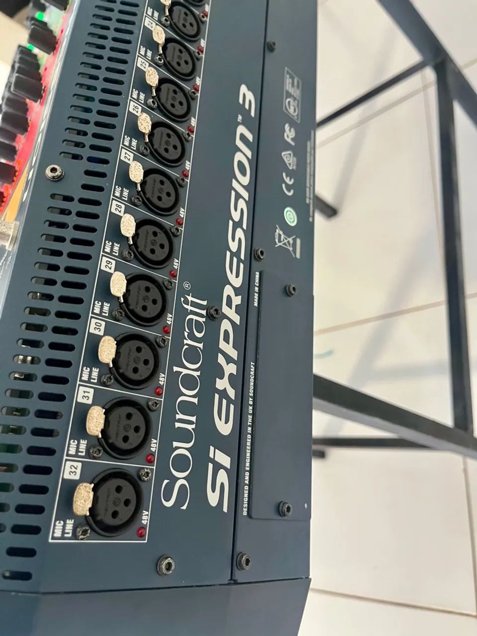 Mesa de som digital soundcraft expression 3 - Foto 4