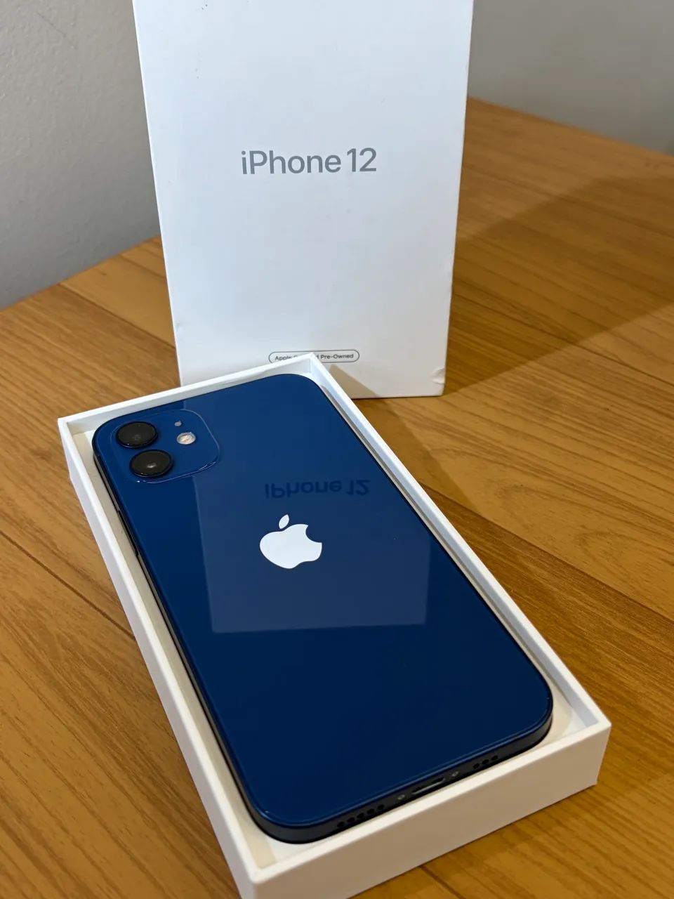 iPhone 12 256GB Azul Novíssimo - Celulares e Smartphones