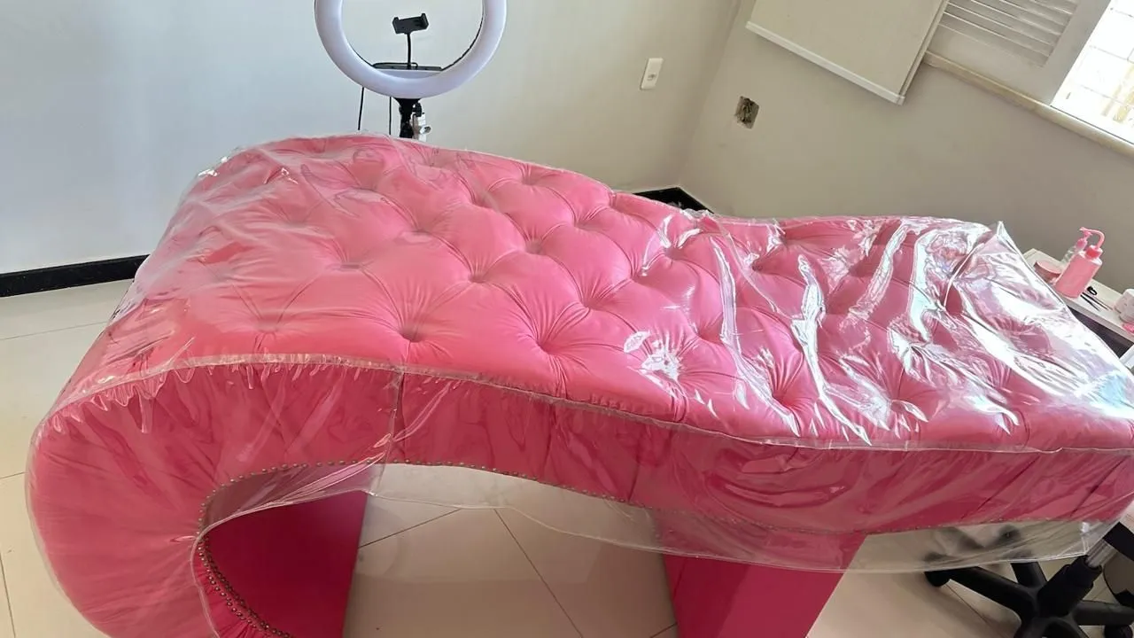 Maca Luxo - Chaise Longue Estética Rosa Diva