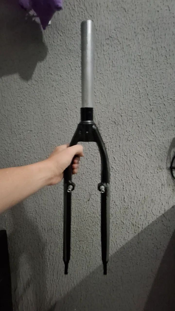 Garfo rigido de alumínio aro 26  - Foto 2