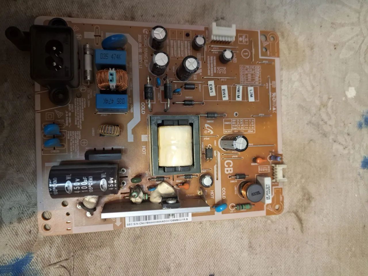 Placa fonte samsung un32fh4205