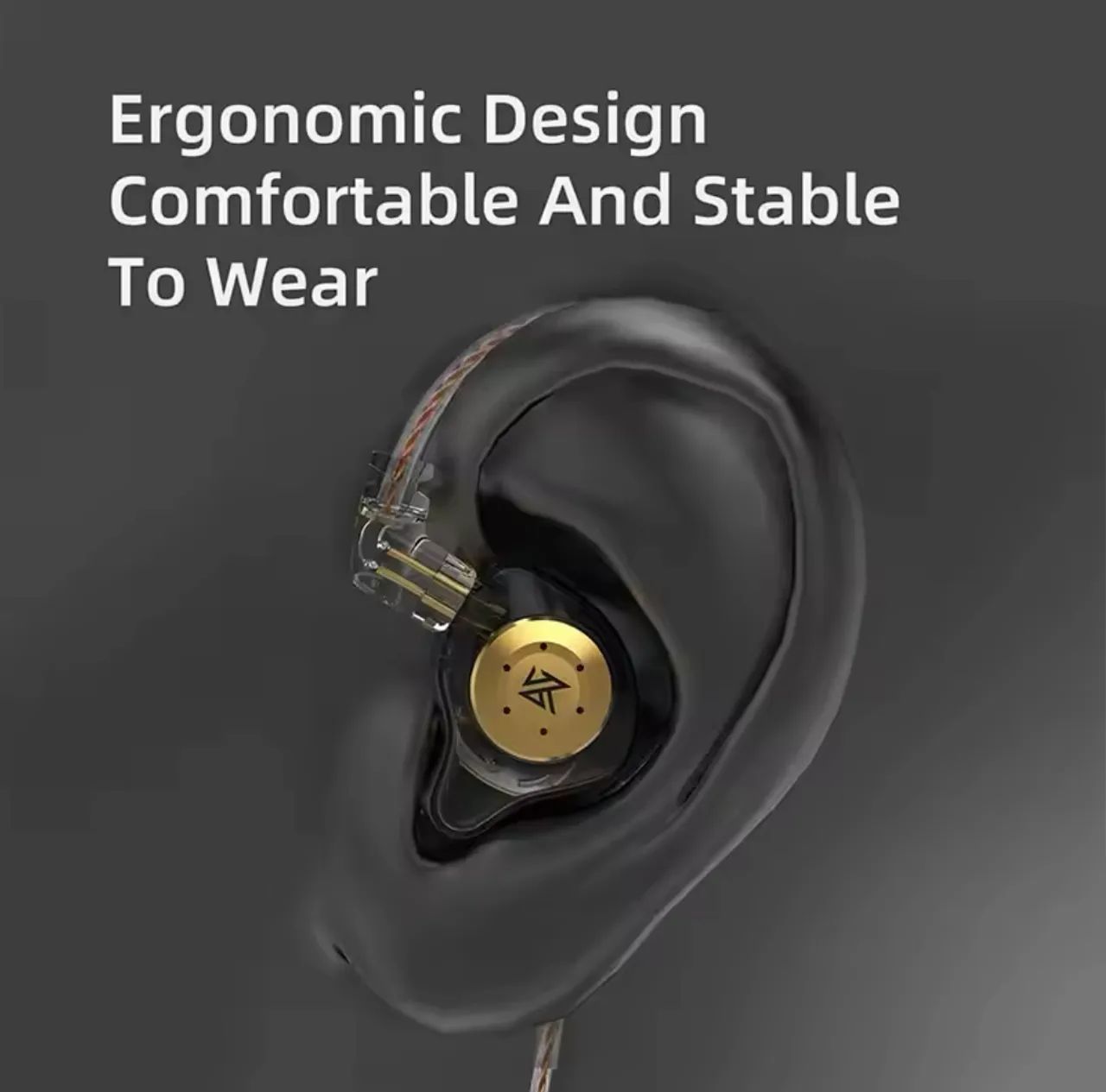 Fones de Ouvido KZ EDX PRO COM MIC - Foto 5