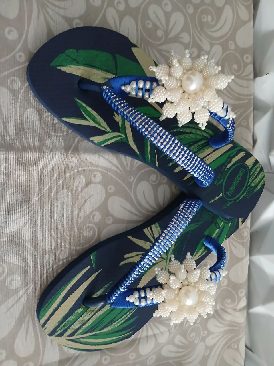 Chinelo havaianas customizados  - Foto 3