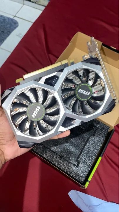 Placa de Vídeo MSI GeForce GTX 1650 4GB