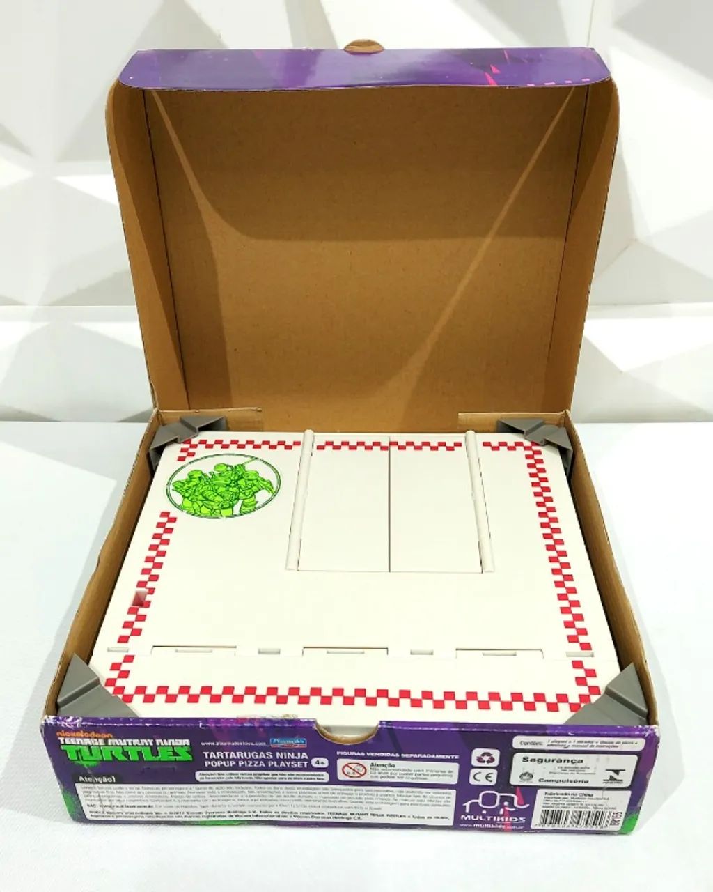 Play Set Tartarugas Ninja Pop-up Pizza Anchovy Alley - Brinquedos