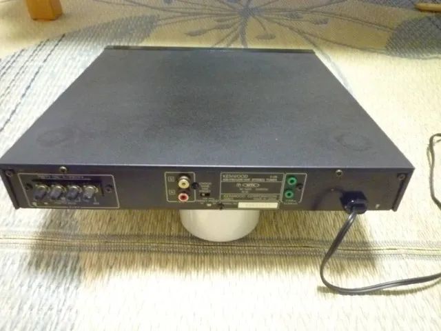 KENWOOD STEREO TUNER MODEL T-7R estado de novo - Foto 4