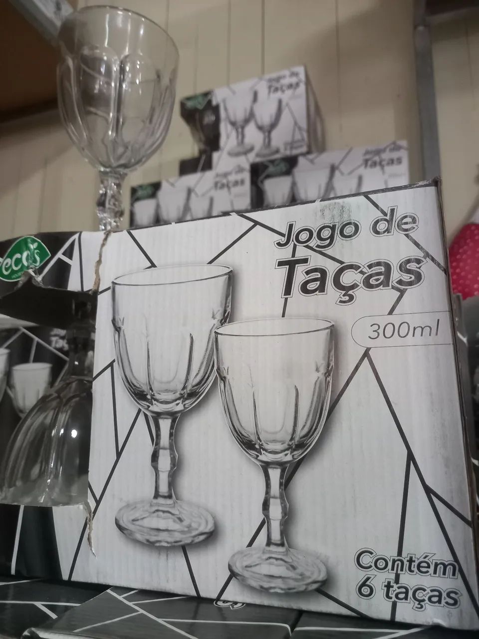 Jogo de Taças de Vidro - 6 Peças - Oferta! - Foto 3