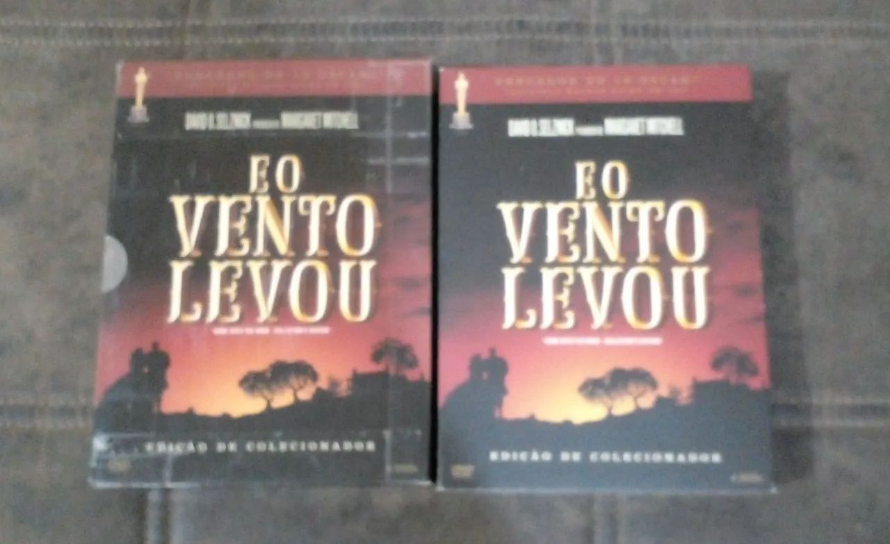 Dvd O Vento Levou (colecionavel)