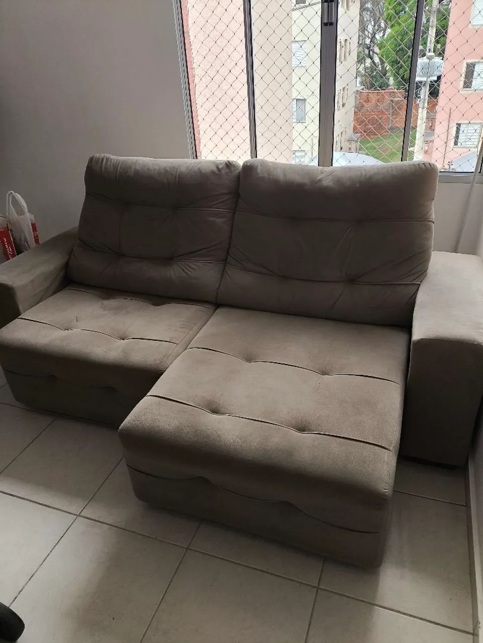 Sofá Retrátil 3 Lugares