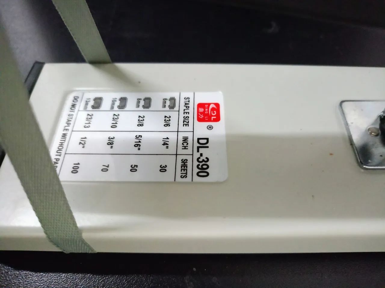 Grampeador stapler DL 390 - Foto 5