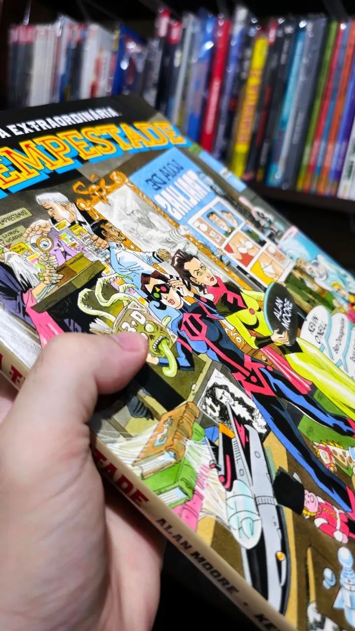 A Liga Extraordinária - A Tempestade - HQ Devir - Foto 5