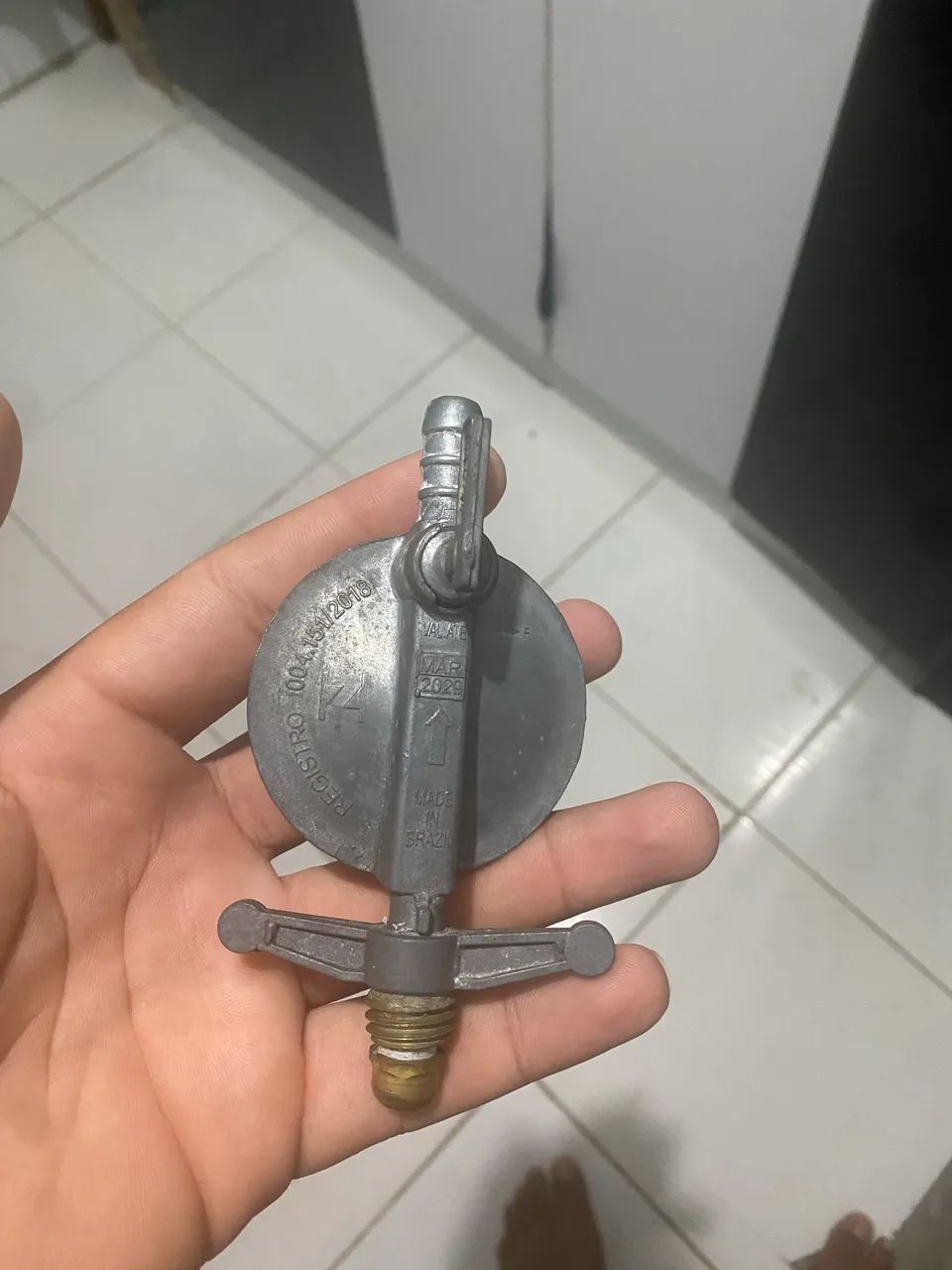 Registro de botijão de gás  - Foto 2