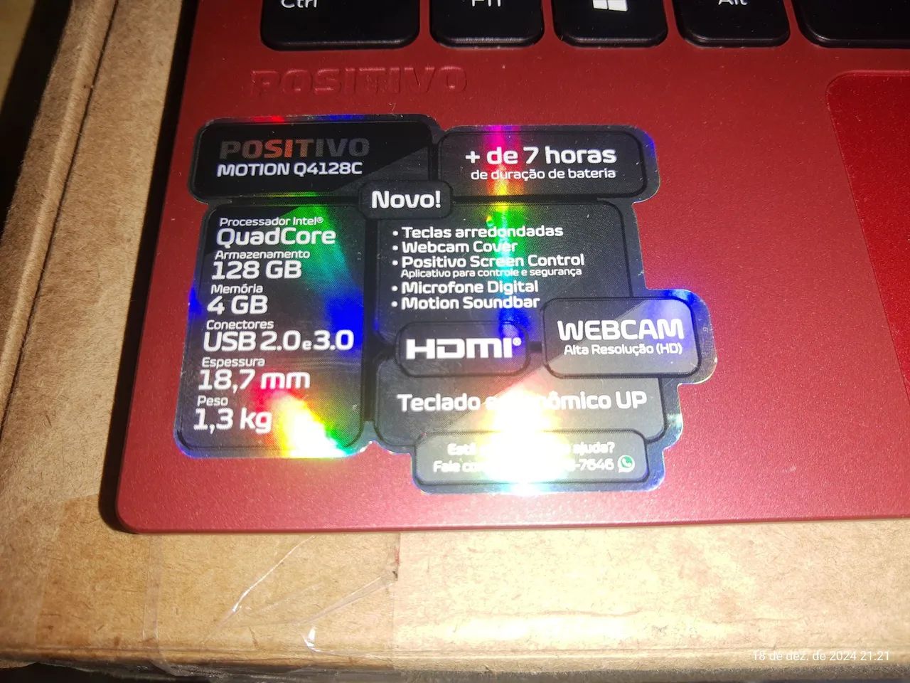 Notebook Positivo Motion Q4128C - Foto 6