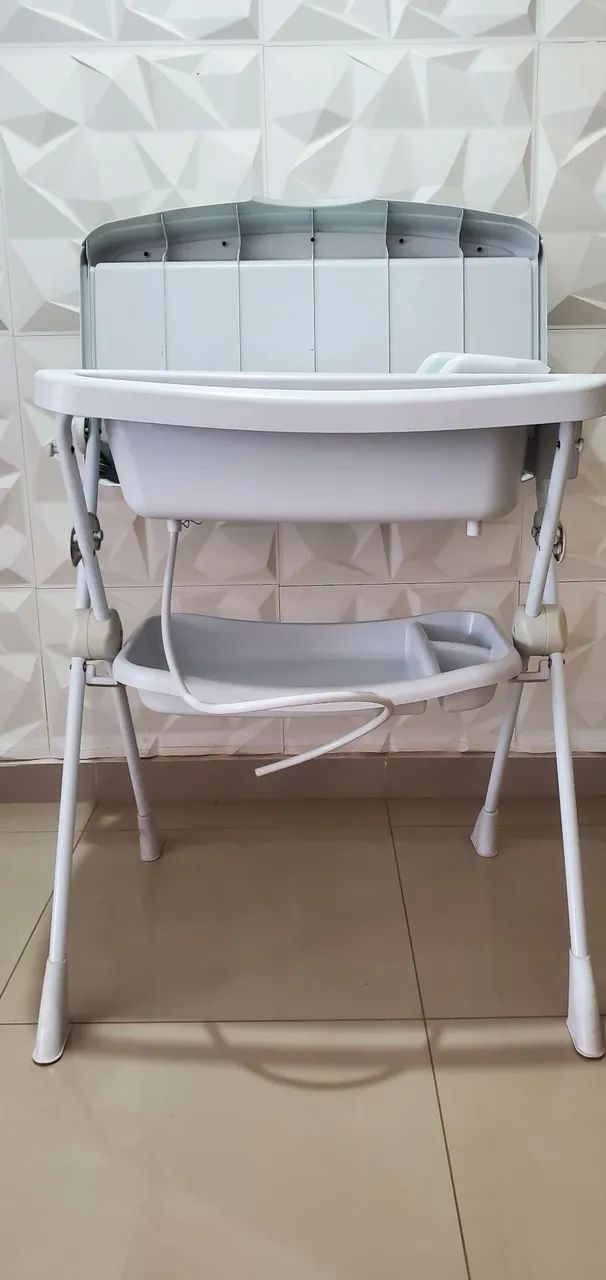 BANHEIRA E TROCADOR BURIGOTTO + ANDADOR - Foto 4