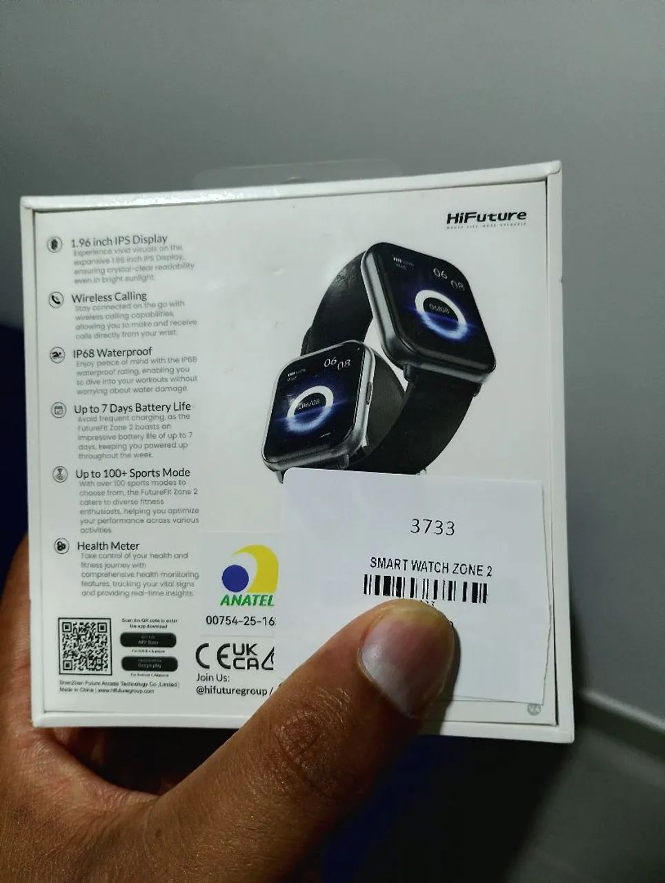 Relógio Smart Watch Zone 2 R$ 600,00 (Nunca usado, nem saiu da caixa) - Foto 4