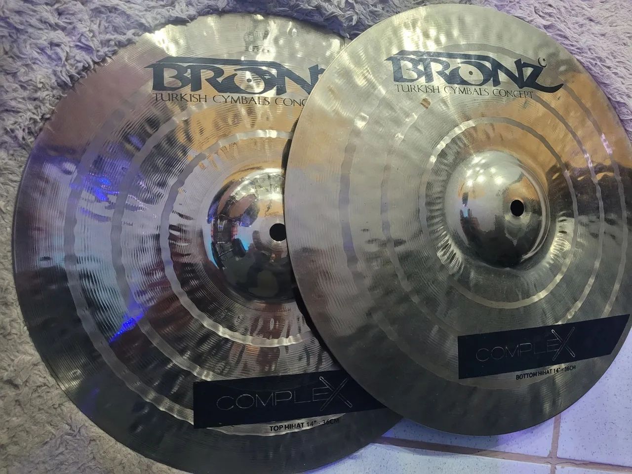 hi hat (Chimbal) - 14 polegadas
