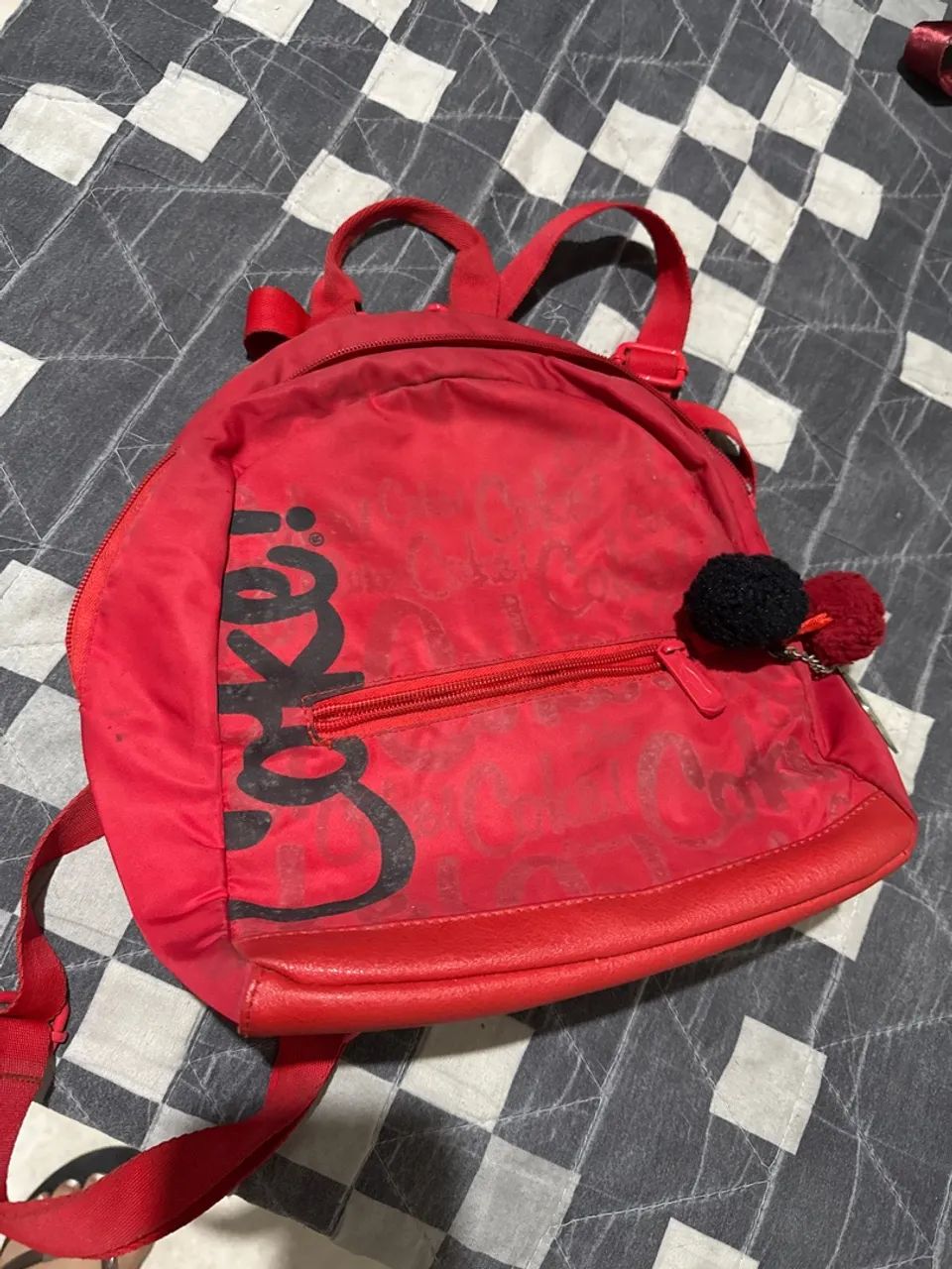 Mini mochila coca cola