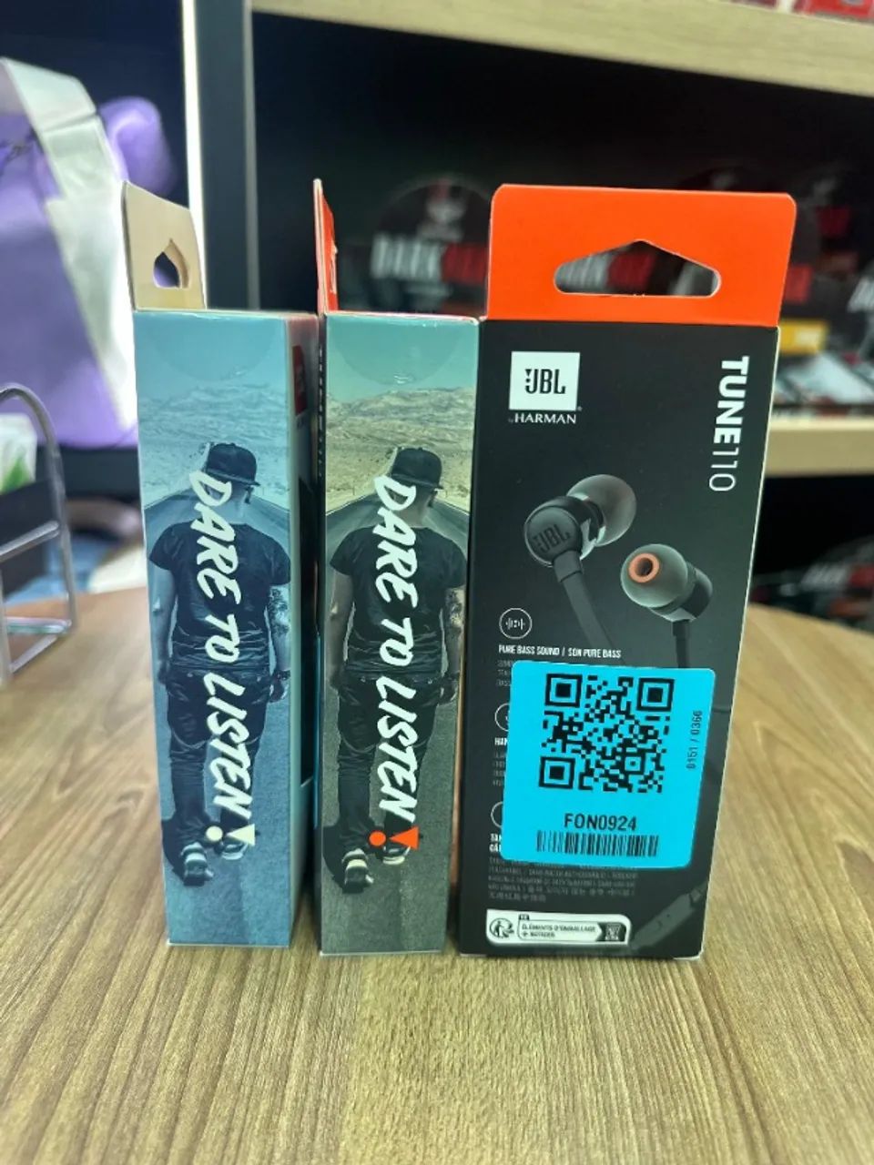  Fone de Ouvido Jbl Tune 110 Com Fio Original Lacrado - Entrega Grátis  - Foto 3