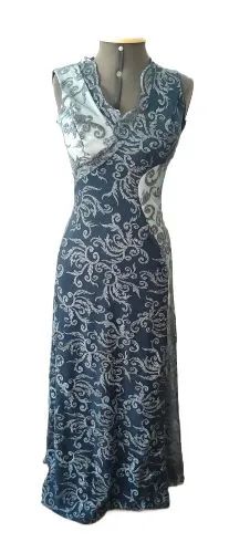 Vestido de Festa Azul 