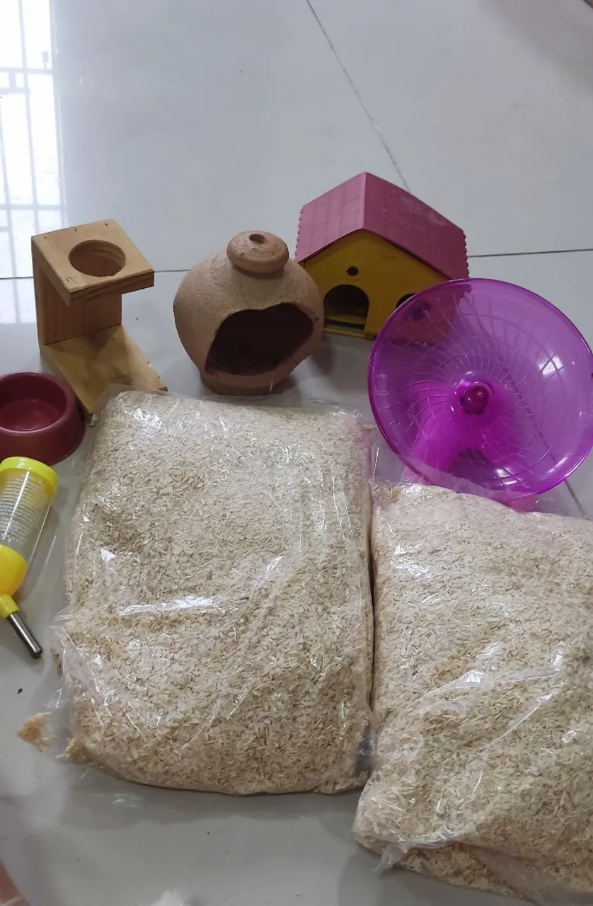 Acessórios para hamster