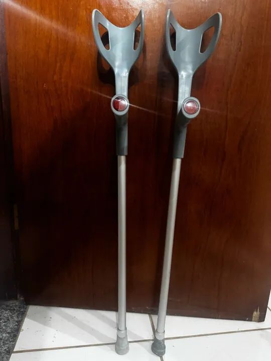 Muletas canadense em alumínio  - Foto 2