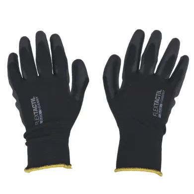 Luva Nylon Pu Multitato Preta Flextáctil Danny64520771954177122