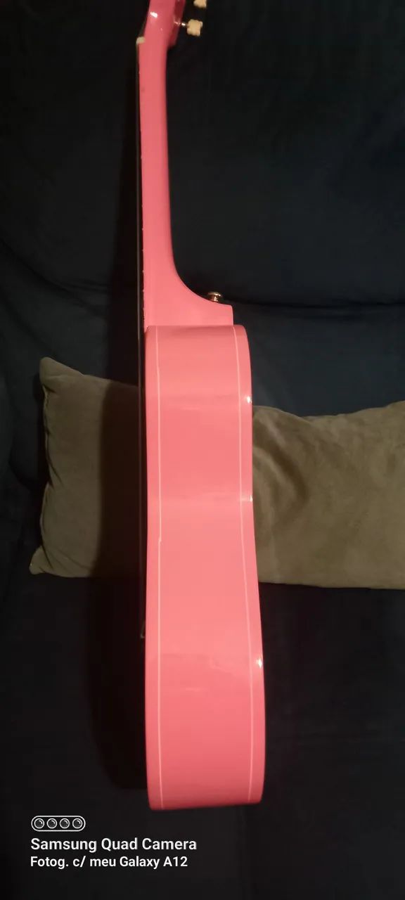 Violão Rosa -infatil - Foto 3