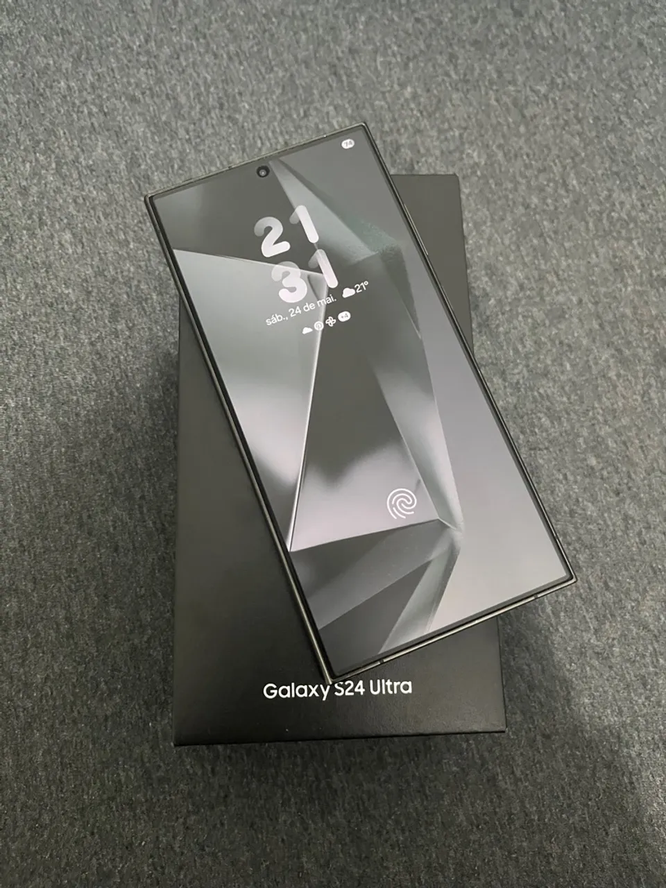 Samsung s24 ultra 512gb preto titânio
