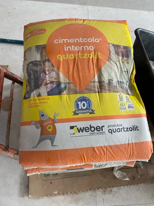 ARGAMASSA AC1 Quartzolit Weber - 20kg