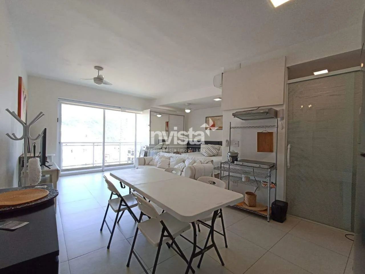 Studio MOBILIADO com LAZER para Alugar na QUADRA DA PRAIA na Pompéia em Santos - Foto 2