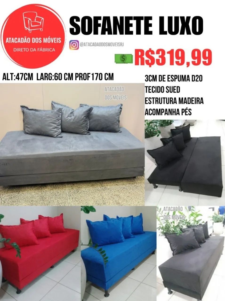 Sofanete luxo - Foto 4