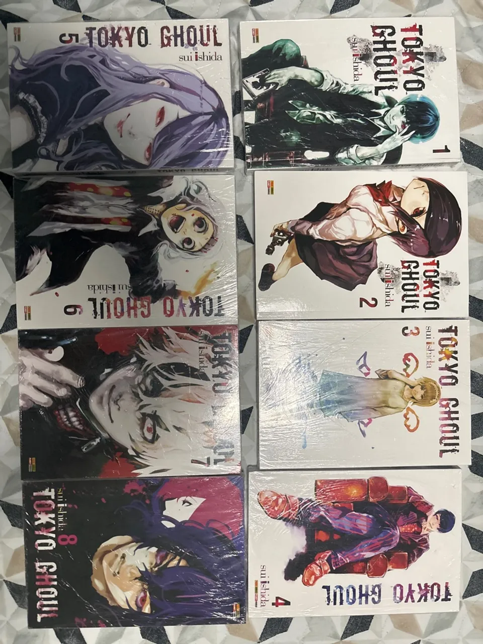 Mangá Tokyo Ghoul Vol. 1-8