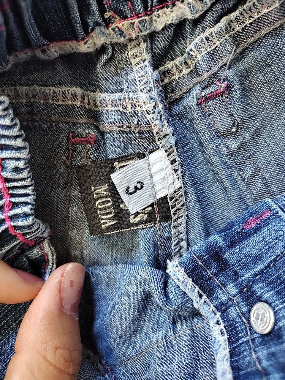 Calça e vestido infantil tamanho 3 - Foto 3