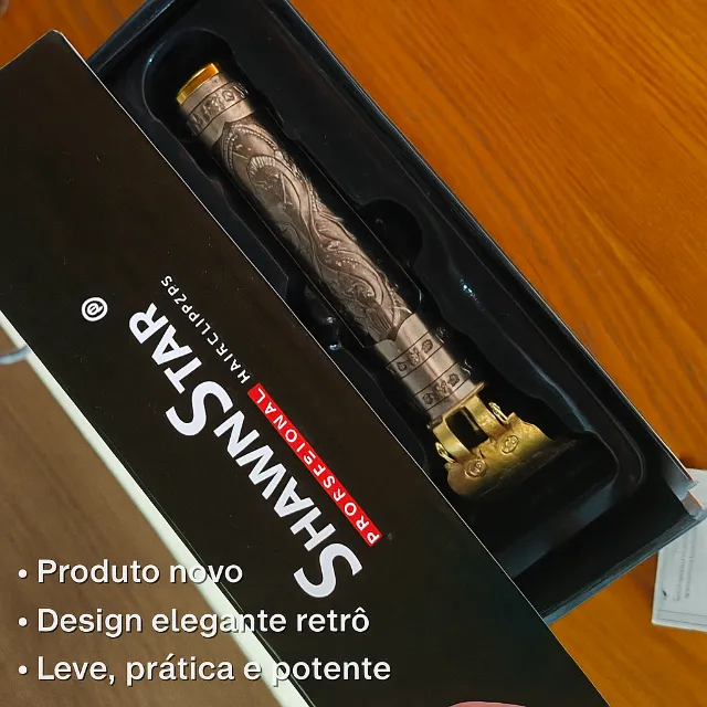 Máquina de Cortar Cabelo Shawn Star Profissional - Nova na Caixa