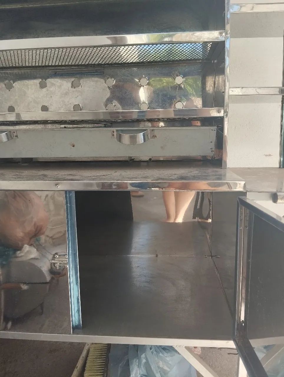 Churrasqueira profissional em aço inox - Foto 5