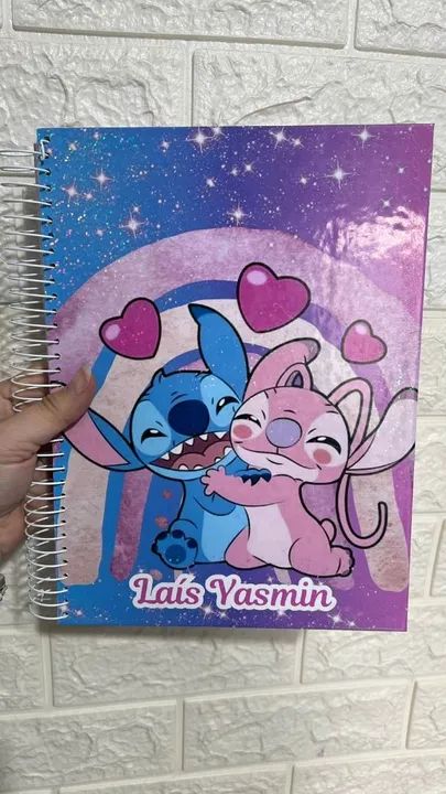 Personalização de Caderno Stitch  - Foto 4