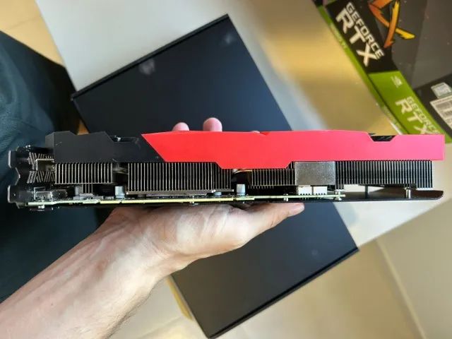 RTX 3060 TI COLORFUL VERMELHA - 3 MESES DE GARANTIA - Foto 4