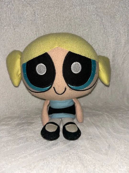 Boneco Pelúcia Powerpuff Girls - Bubbles