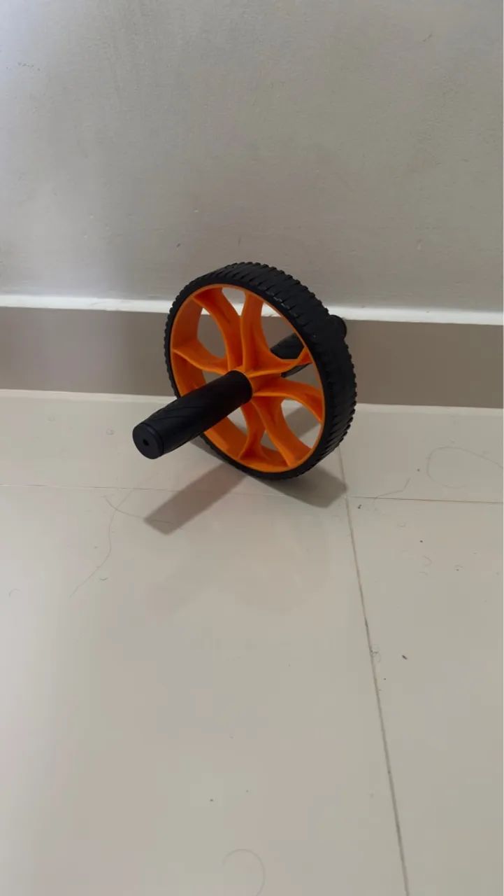 Roda de exercício para abdominal 
